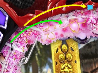 P真・花の慶次3－黄金一閃－ ストローク